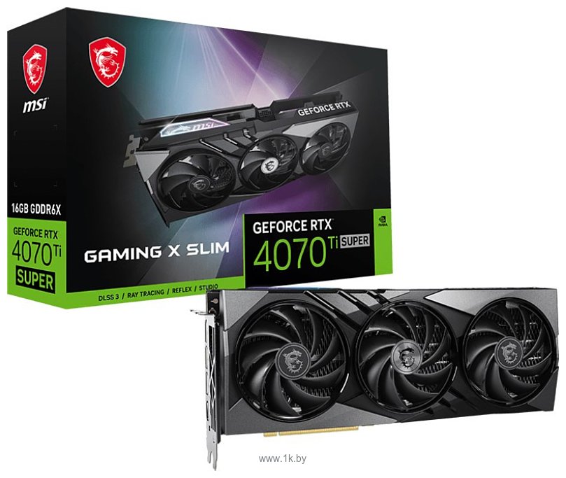 Фотографии MSI GeForce RTX 4070 Ti Super 16G Gaming X Slim