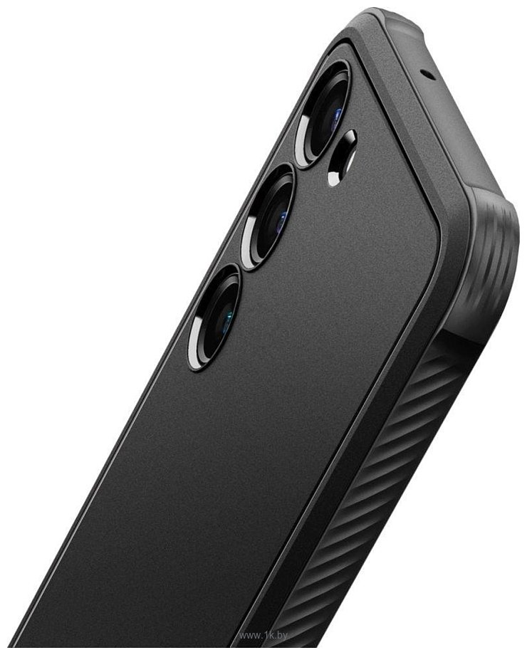 Фотографии Spigen Rugged Armor для Galaxy S23 ACS05711 (черный)