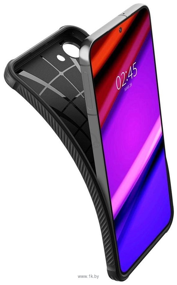 Фотографии Spigen Rugged Armor для Galaxy S23 ACS05711 (черный)