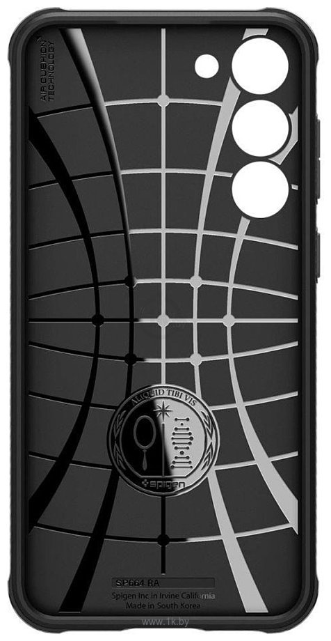 Фотографии Spigen Rugged Armor для Galaxy S23 ACS05711 (черный)