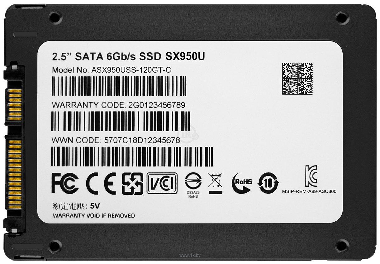 Фотографии ADATA XPG SX950U 120GB ASX950USS-120GT-C