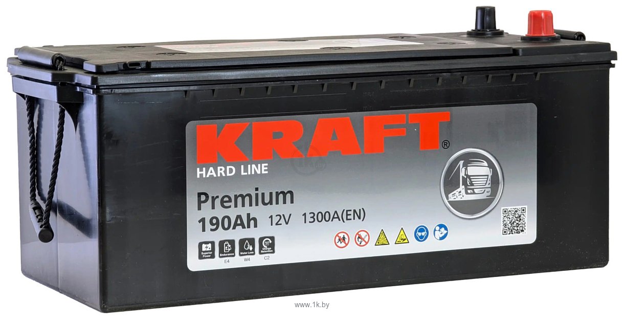 Фотографии KRAFT Premium 190(3) евро (190Ah)