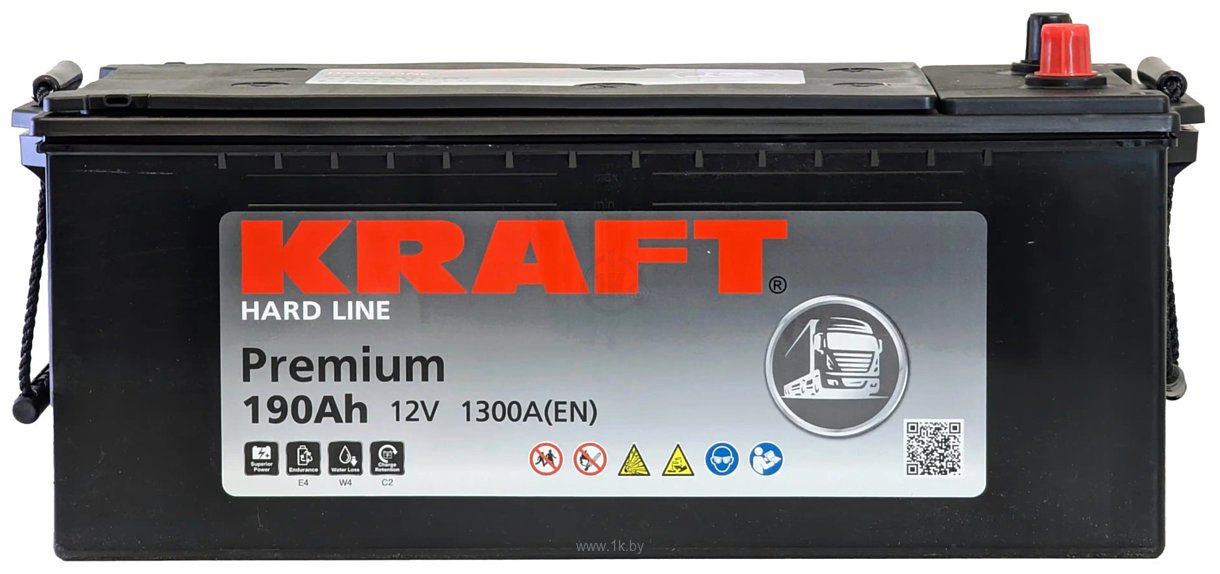 Фотографии KRAFT Premium 190(3) евро (190Ah)