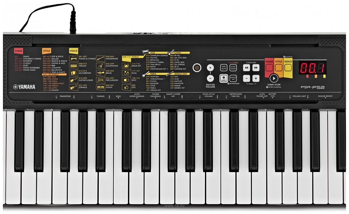 Фотографии Yamaha PSR-F52