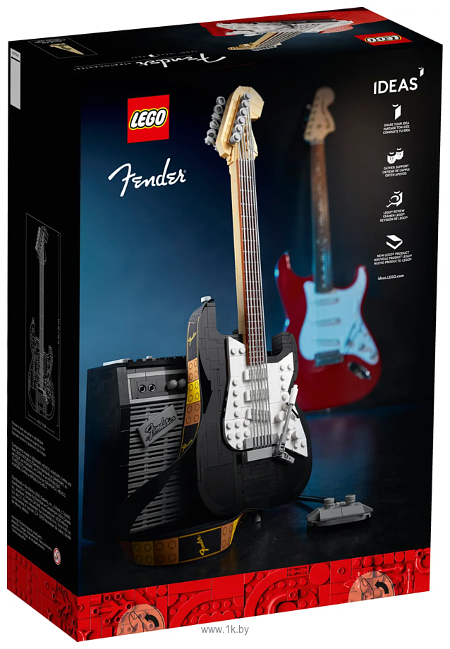 Фотографии LEGO Ideas 21329 Гитара Fender Stratocaster