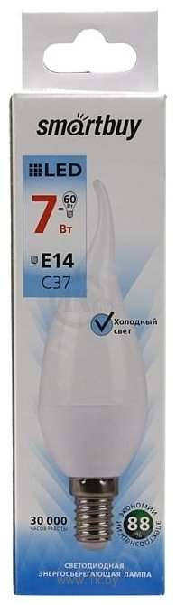 Фотографии SmartBuy SBL-C37Tip-07-40K-E14