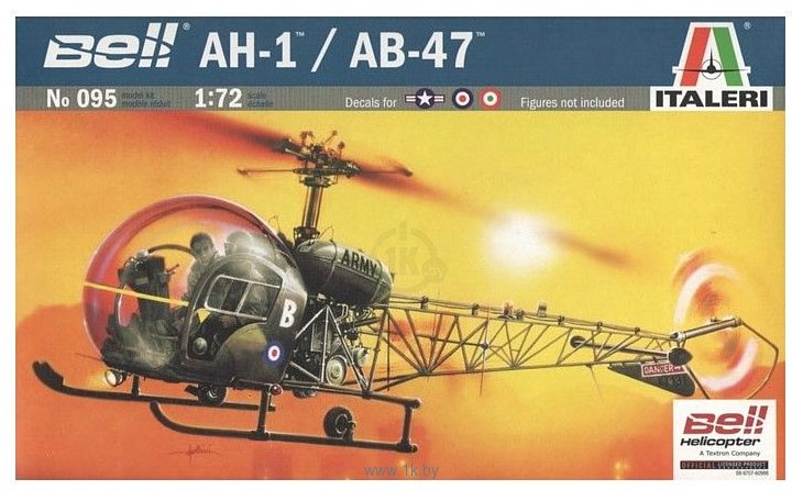 Фотографии Italeri 0095 Легкий вертолет AH.1 / AB - 47