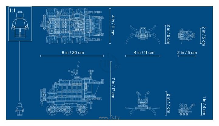 Фотографии LEGO Creator 31107 Исследовательский планетоход