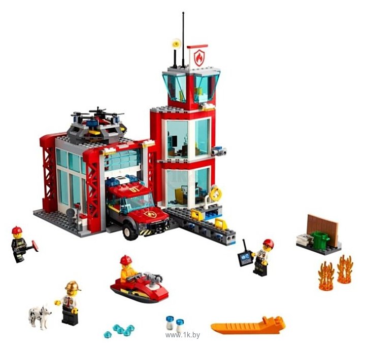 Фотографии LEGO City 60215 Пожарное депо