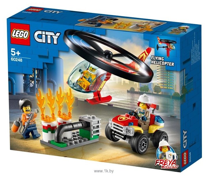 Фотографии LEGO City 60248 Пожарный спасательный вертолёт