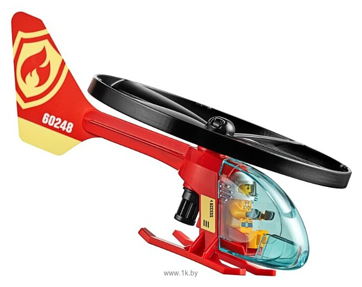 Фотографии LEGO City 60248 Пожарный спасательный вертолёт