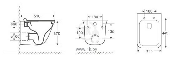 Фотографии WeltWasser Rotbach 004 GL-WT (белый глянец)