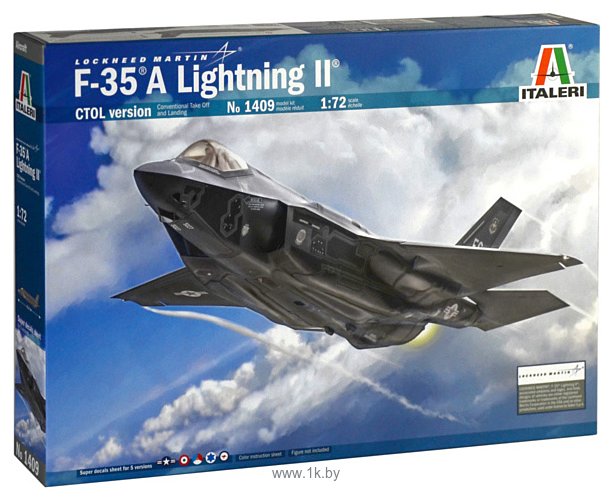 Фотографии Italeri 1409 F-35 A Lightning Ii Ctol Version