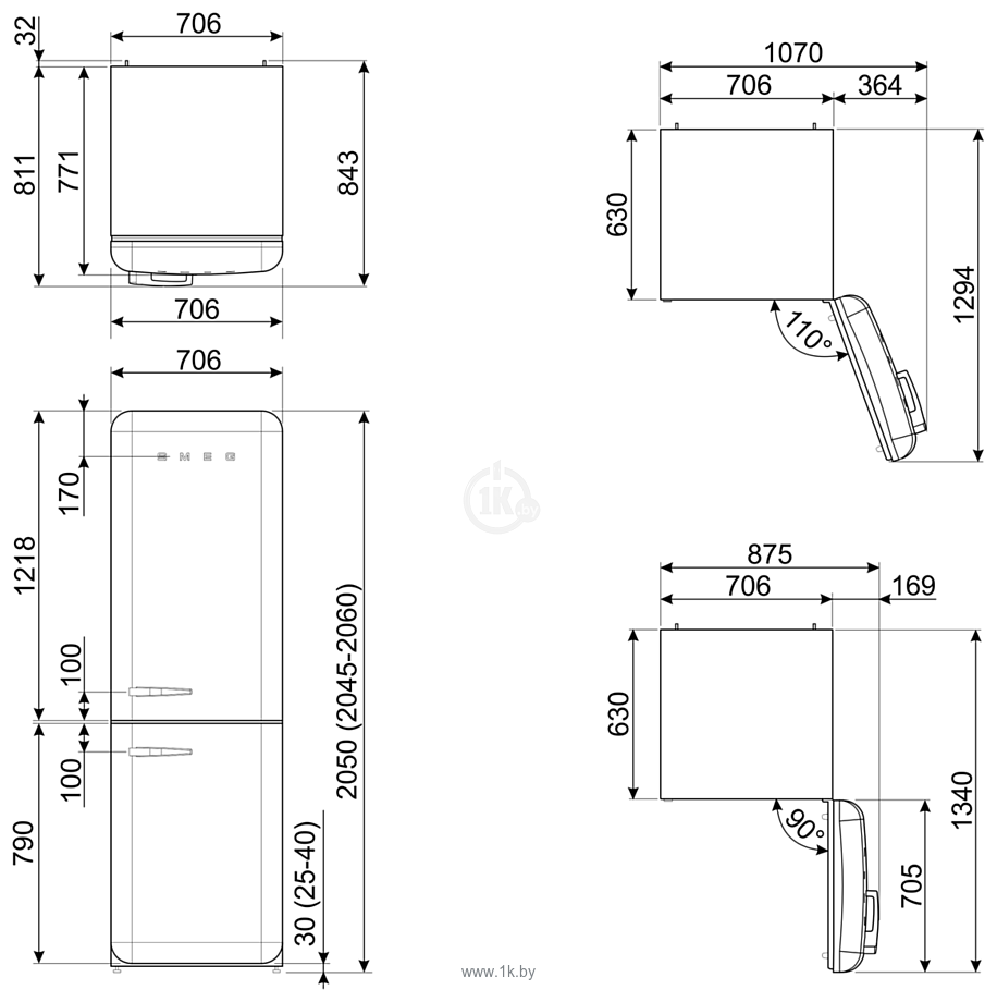 Фотографии Smeg FAB38RRD5