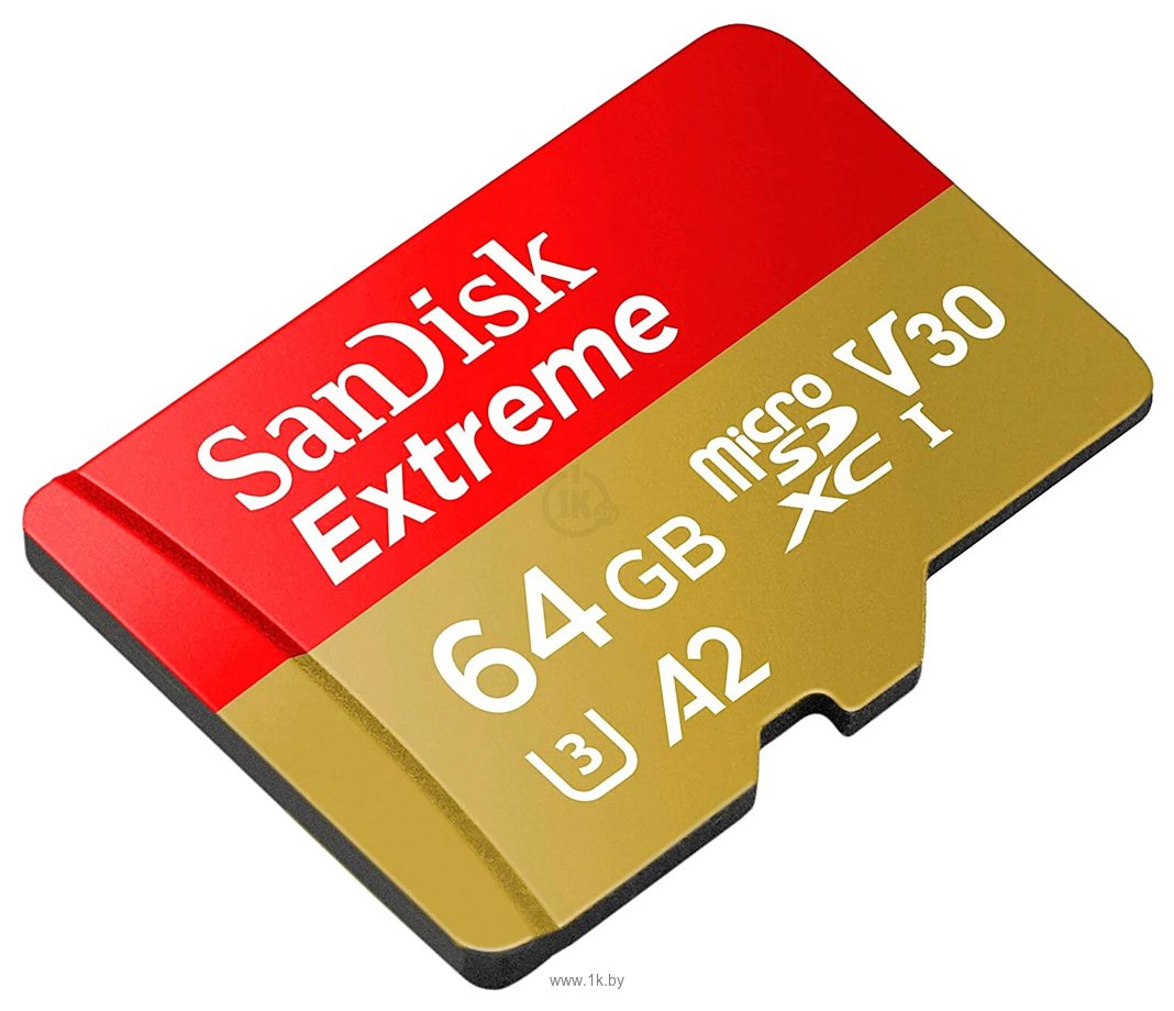 Фотографии SanDisk Extreme microSDXC SDSQXA2-064G-GN6MN 64GB