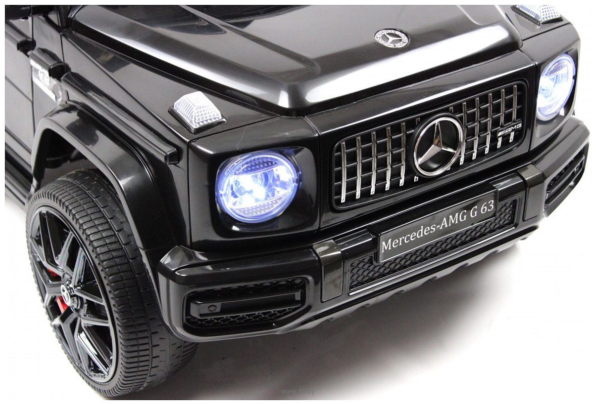 Фотографии RiverToys Mercedes-Benz G63 O111OO (черный глянец)