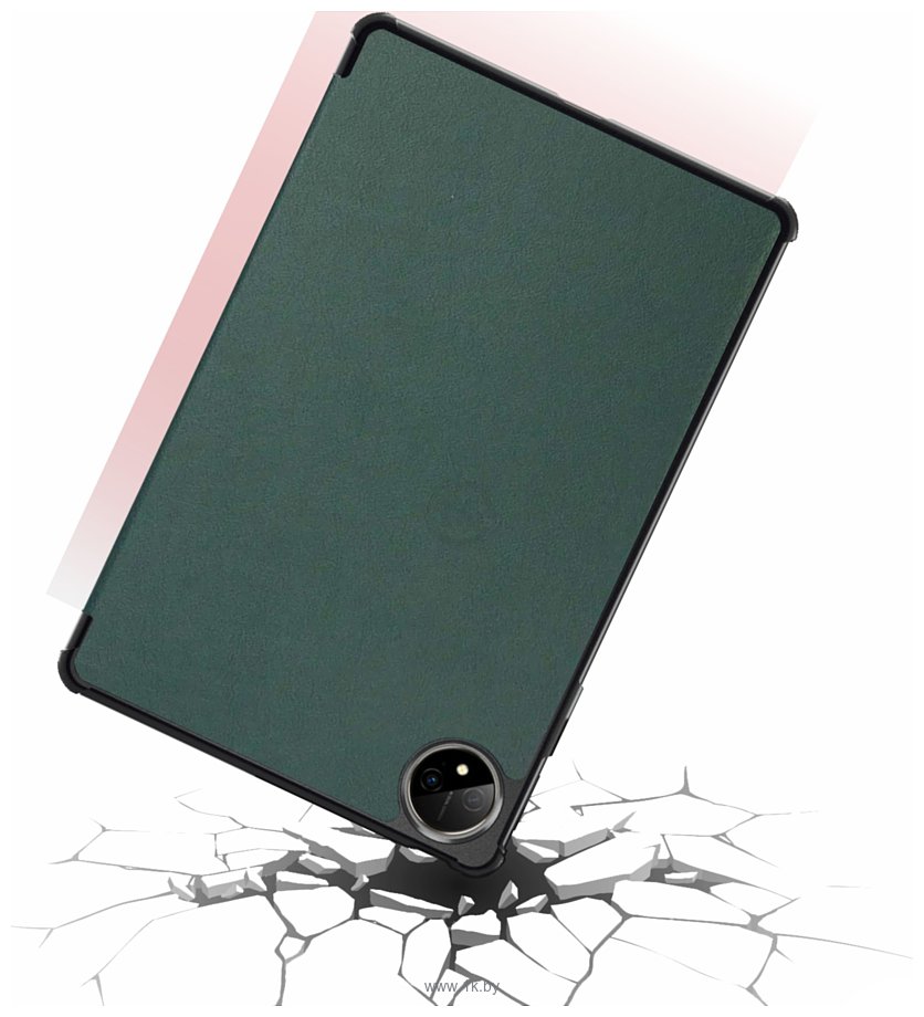 Фотографии JFK Smart Case для Huawei MatePad Pro 11 2022 (темно-зеленый)