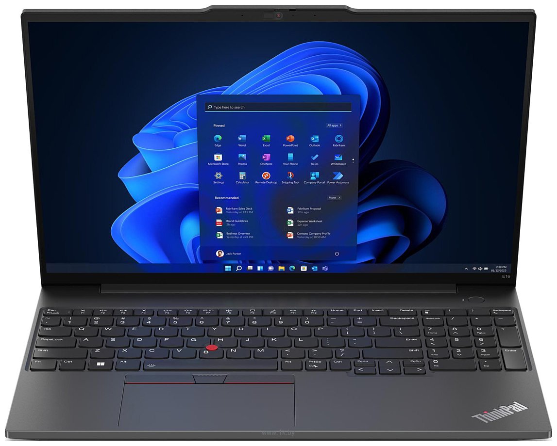 Фотографии Lenovo ThinkPad E16 Gen 1 Intel (21JN009YRT)