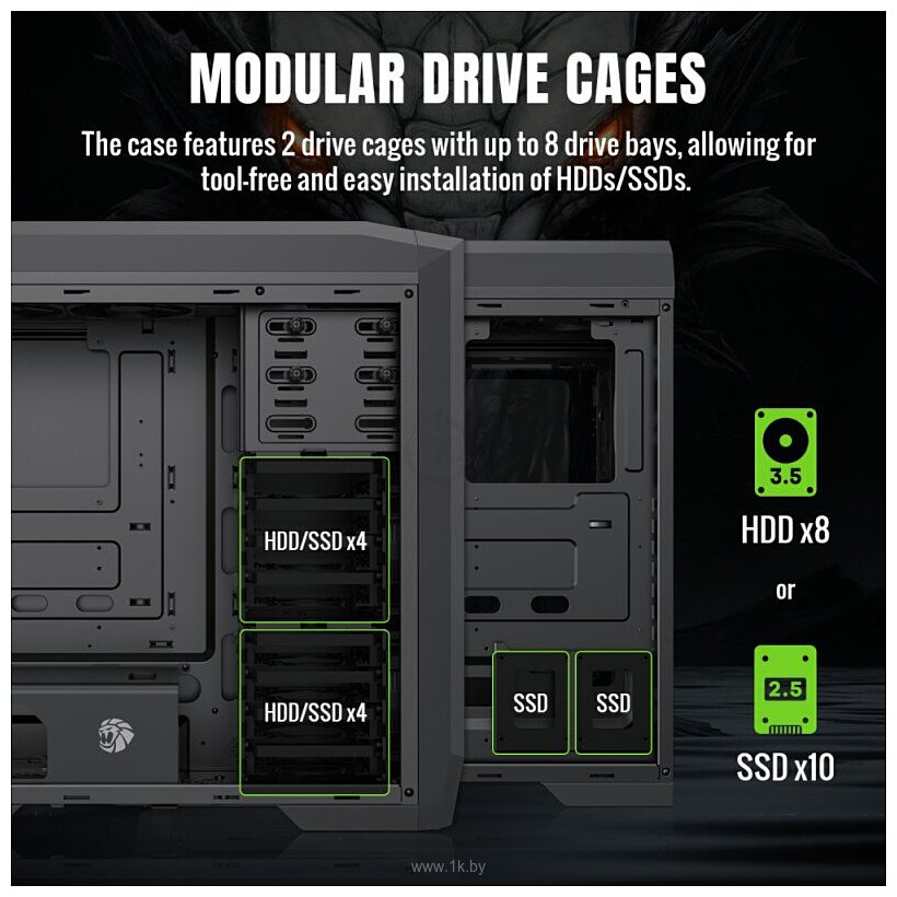 Фотографии GameMax Dragon Knight 2 (черный)