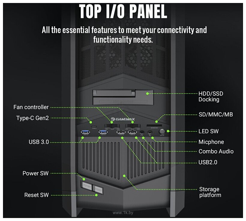 Фотографии GameMax Dragon Knight 2 (черный)