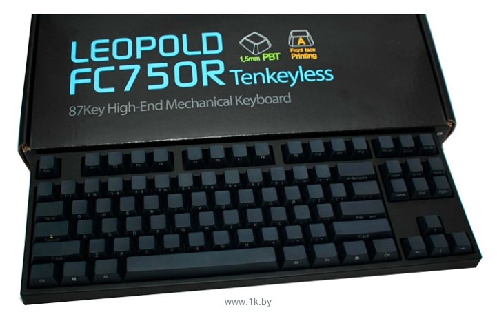 Фотографии Leopold FC750R Cherry MX Blue black USB+PS/2