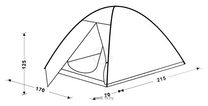 Фотографии KingCamp Hiker Fiber 2