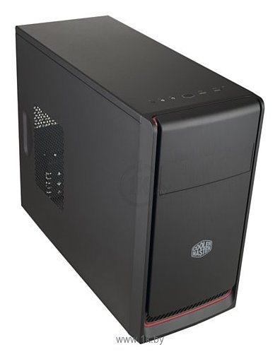 Фотографии Cooler Master MasterBox E300L (MCB-E300L-KN5N-B00) w/o PSU Black/red