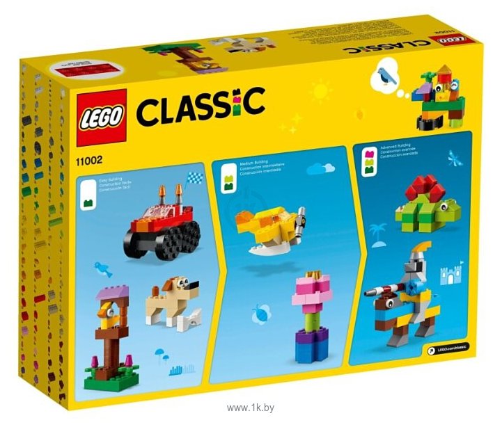 Фотографии LEGO Classic 11002 Базовый набор кубиков