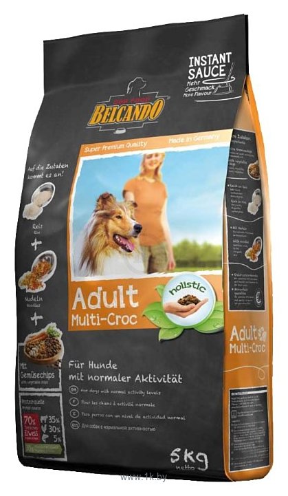 Фотографии Belcando Adult Multi-Croc для собак средних и крупных пород с нормальным уровнем активности (5 кг)