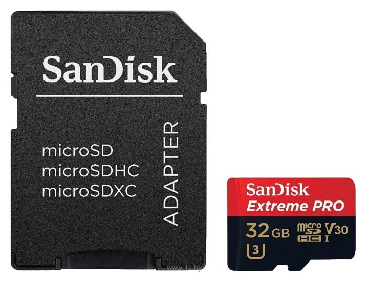Фотографии SanDisk Extreme Pro microSDHC UHS Class 3 V30 32GB