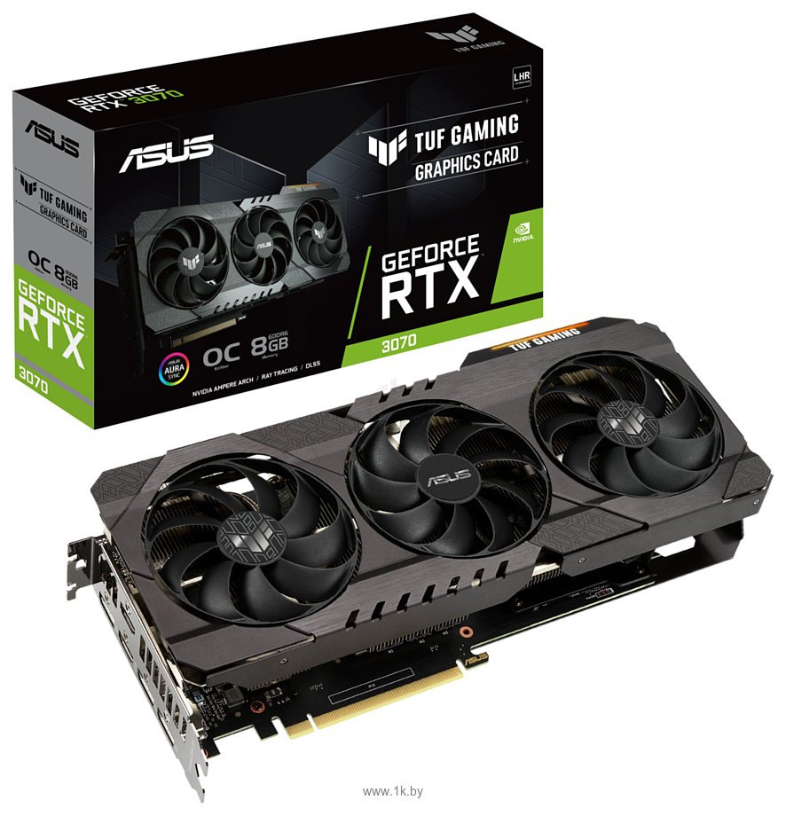 Фотографии ASUS TUF Gaming GeForce RTX 3070 V2 OC Edition 8GB (TUF-RTX3070-O8G-V2-GAMING)