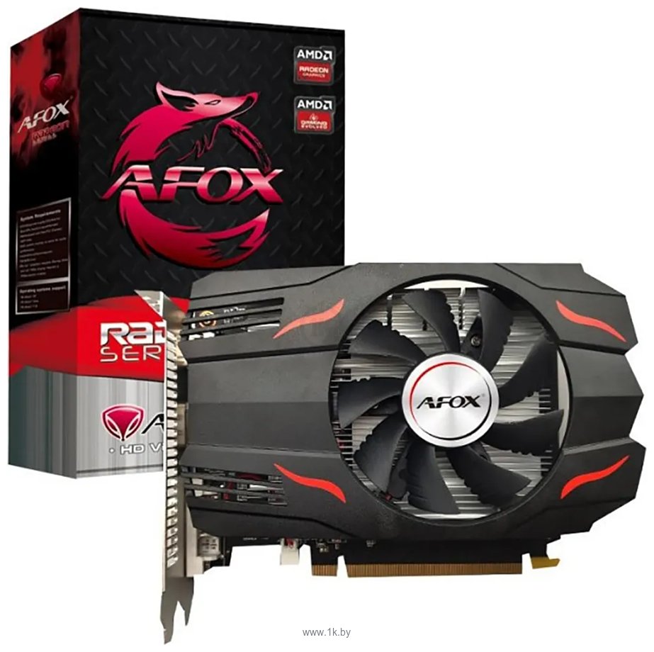 Фотографии AFOX Radeon RX 550 4GB (AFRX550-4096D5H4-V4)