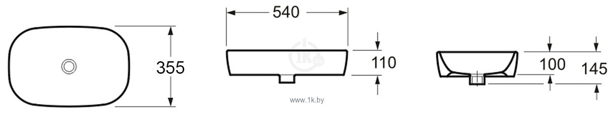 Фотографии Lavinia Boho Bathroom Sink Slim 33311003