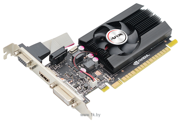 Фотографии AFOX GeForce GT 710 4GB DDR3 (AF710-4096D3L7-V1) 