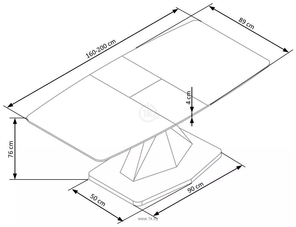 Фотографии Halmar Diamond 160 (дуб золотой)