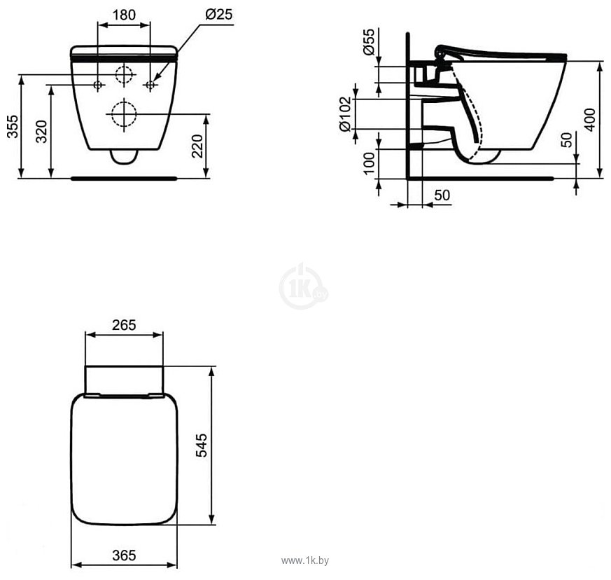 Фотографии Ideal Standard Strada II AquaBlade E387001