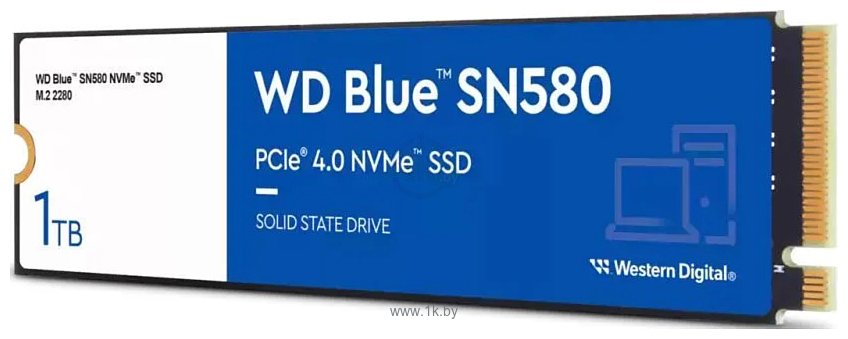 Фотографии Western DigitalBlue SN580 1TB WDS100T3B0E