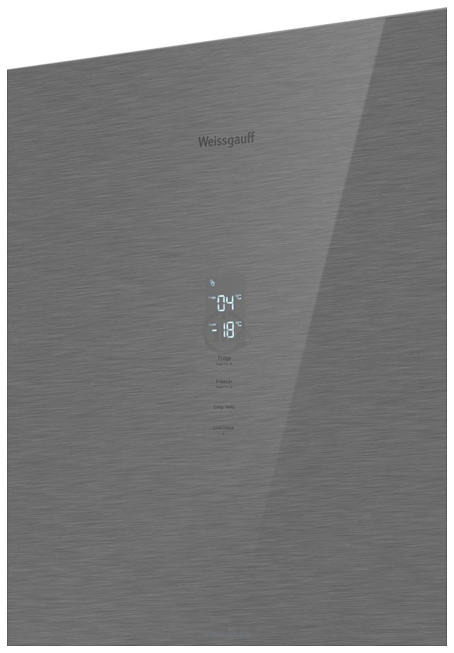 Фотографии Weissgauff WRK 195 D Full NoFrost Inox Glass
