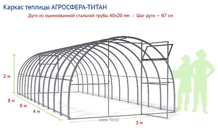 Фотографии Агросфера Титан УТЦ-67 40x20 6м