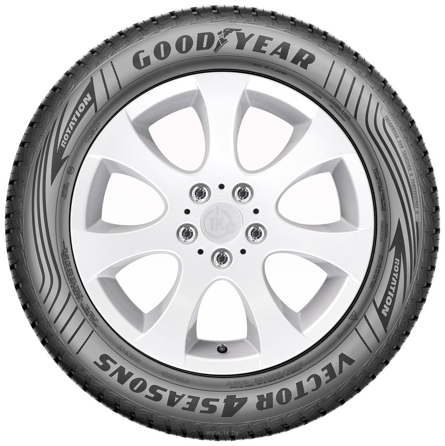 Фотографии Goodyear Vector 4Seasons SUV Gen-2 225/60 R17 99V