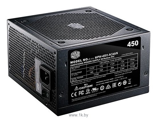 Фотографии Cooler Master Elite V3 450W