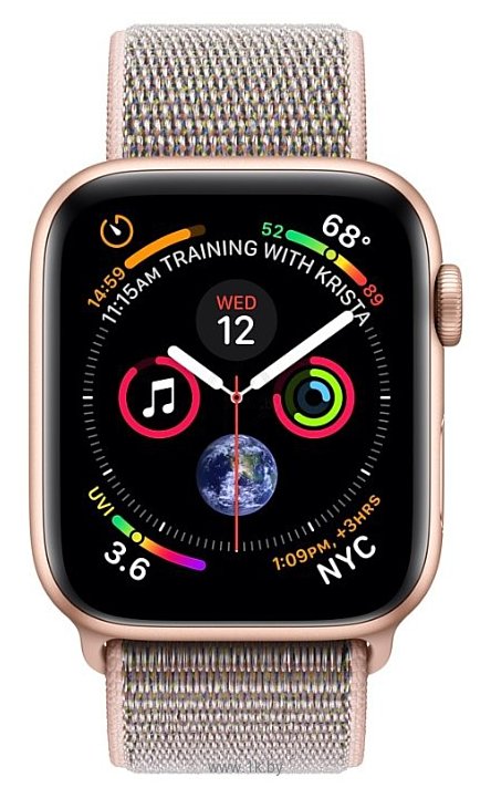 Фотографии Apple Watch Series 4 GPS 40mm Aluminum Case with Sport Loop