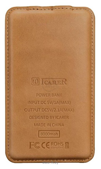 Фотографии iCarer IYD0002 Genuine Leather Portable Power Bank 8000 mAh