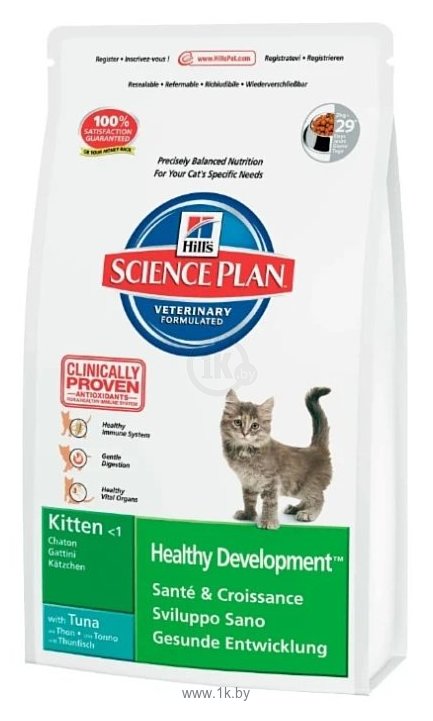 Фотографии Hill's Science Plan Kitten Healthy Development Tuna (2 кг)