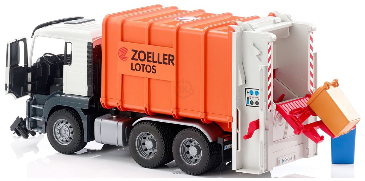 Фотографии Bruder MAN TGS rear-loading garbage truck 03762