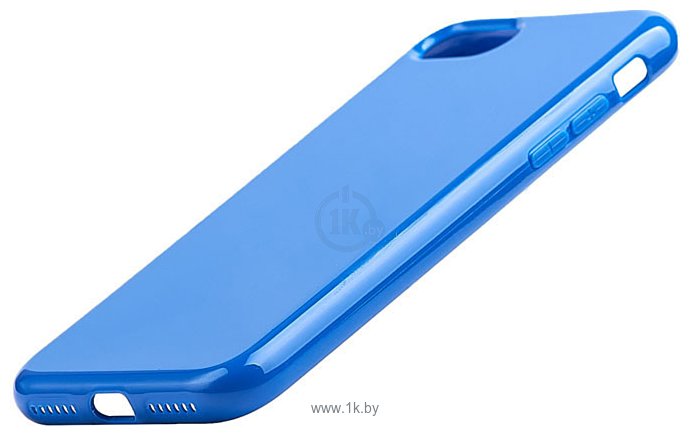 Фотографии EXPERTS Jelly Tpu 2mm для Apple iPhone 7 (синий)