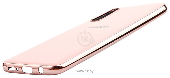 Фотографии EXPERTS Plating Tpu для Samsung Galaxy A51 (розовый)