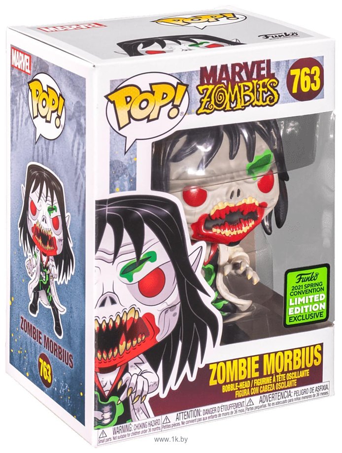 Фотографии Funko POP! Bobble Marvel Marvel Zombies Morbius 50678