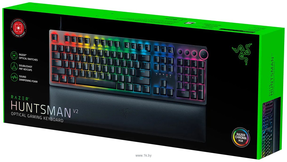 Фотографии Razer Huntsman V2 Red Switch (без кириллицы)