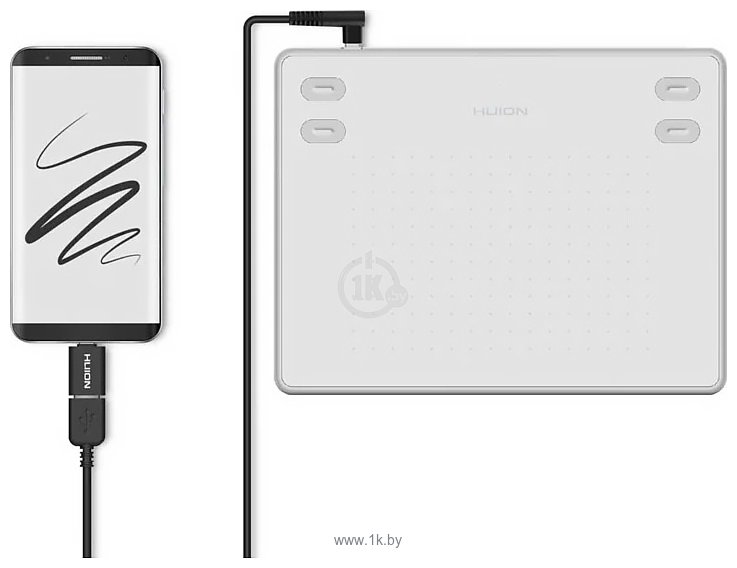 Фотографии Huion Inspiroy RTE-100 (белый)